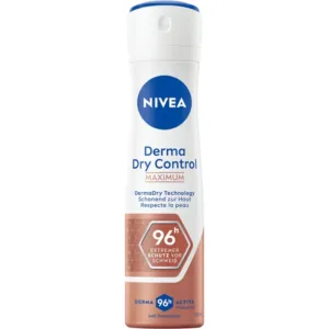 NIVEA BODY SPRAY WOMEN 150ml DERMA DRY CONTROL 96H *