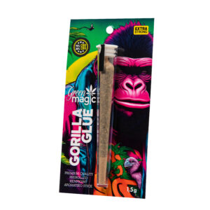 GREEN MAGIC ΠΡΟΙΟΝ ΚΑΝΑΒΗΣ ΕΤΟΙΜΟ ΤΣΙΓΑΡΟ 1,5G GORILLA GLUE (70% CBD/30%CBG *