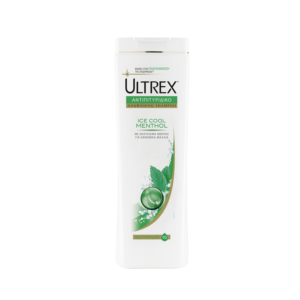 ULTREX SHAMPOO ΑΝΤ/ΔΙΚΟ 360ml WOMEN ICE COOL MENTHOL *