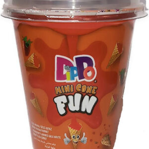 DIPPO ΜΙΝΙ CONE FUN ΧΩΝΑΚΙΑ ΜΕ ΓΕΜΙΣΗ ΣΟΚΟΛΑΤΑ 100GR ΚΥΠΕΛΑΚΙ *