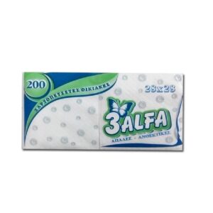 3ALFA ΧΑΡΤΟΠΕΤΣΕΤΕΣ 28Χ28 200PCS *