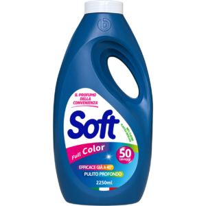 SOFT  ΥΓΡΟ ΠΛΥΝΤΗΡΙΟΥ  2,25lt, 50μεζ. COLOUR *