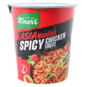KNORR SNACK POT (ΓΡΗΓΟΡΟ ΓΕΥΜΑ) 64GR SPICY CHICKEN PASTA *