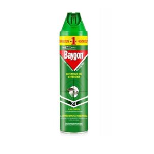 BAYGON SPRAY 400ml ΓΙΑ ΚΑΤΣΑΡΙΔΕΣ+ΜΥΡΜΗΓΚΙΑ *