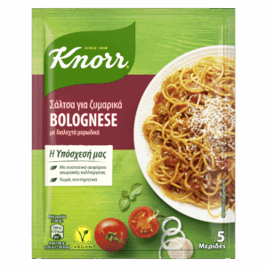KNORR ΕΤΟΙΜΗ ΣΑΛΤΣΑ ΣΕ ΦΑΚΕΛΟ 60GR BOLOGNESE *