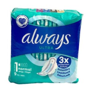 ALWAYS ΣΕΡΒΙΕΤΑ ULTRA NORMAL (9PCS) *