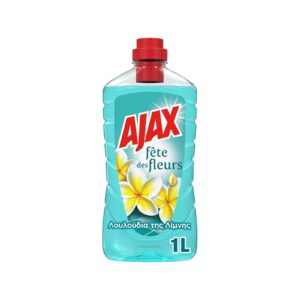 AJAX ΥΓΡΟ ΚΑΘΑΡΙΣΤΙΚΟ 1lt ΛΟΥΛΟΥΔΙΑ ΤΗΣ ΛΙΜΝΗΣ (ΓΑΛΑΖΙΟ) *