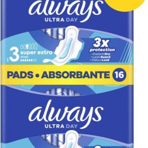 ALWAYS ΣΕΡΒΙΕΤΑ DUO ULTRA DAY SUPER EXTRA 16pcs *