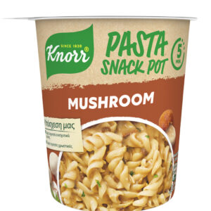 KNORR SNACK POT (ΓΡΗΓΟΡΟ ΓΕΥΜΑ) 59GR MUSHROOM PASTA *