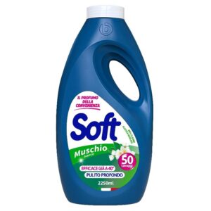 SOFT  ΥΓΡΟ ΠΛΥΝΤΗΡΙΟΥ  2,25lt, 50μεζ. MUSCHIO BIANCO *