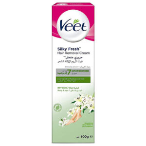 VEET ΑΠΟΤΡΙΧΩΤΙΚΗ ΚΡΕΜΑ 100ML SILKY FRESH DRY SKIN (ΣΩΜΑ/ΠΟΔΙΑ) ΠΡΑΣΙΝΟ *