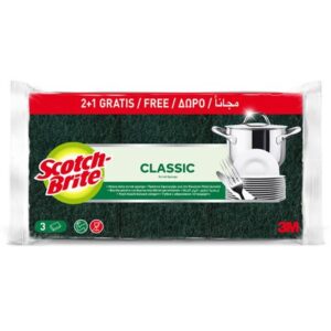 SCOTCH BRITE CLASSIC ΣΦΟΥΓΓΑΡΙ 2+1 ΔΩΡΟ ΕΛ *