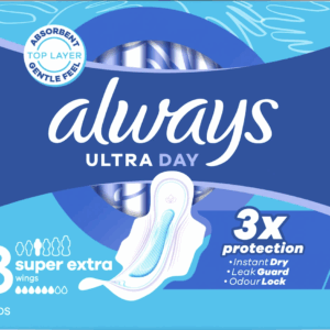 ALWAYS ΣΕΡΒΙΕΤΑ ULTRA DAY SUPER EXTRA 7pcs *