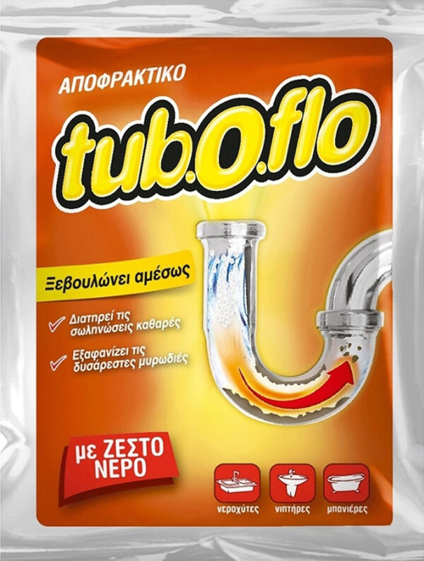 TUBOFLO  ΑΠΟΦΡ.ΣΚΟΝΗ 60g ΖΕΣΤΟ * - Image 1