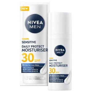 Nivea Sensitive Daily Protect Ενυδατική Ανδρική Κρέμα Προσώπου Ημέρας με SPF30 50ml