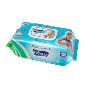 WIPEST ΜΩΡΟΜΑΝΤΗΛΑ 120PCS HYGIENE (ΜΕ ΚΑΠΑΚΙ) *