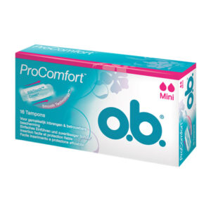 OB PRO COMFORT TAMPON 16τεμ MINI LIGHT DAYS *