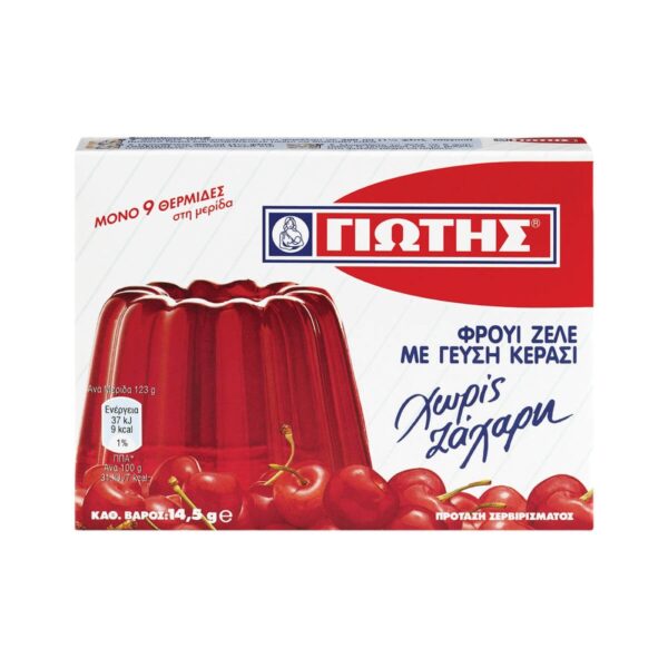 ΓΙΩΤΗΣ ΦΡΟΥΙ ΖΕΛΕ ΚΕΡΑΣΙ ΧΩΡΙΣ ΖΑΧΑΡΗ 15.4gr * - Image 1