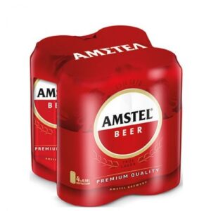 AMSTEL ΜΠΥΡΑ ΚΟΥΤΙ 500MLX4 *