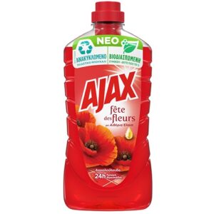 AJAX ΥΓΡΟ ΚΑΘΑΡΙΣΤΙΚΟ 1lt ΑΓΡΙΟΛΟΥΛΟΥΔΑ (ΚΟΚΚΙΝΟ) *
