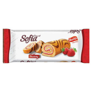 DOMA SOFIA SWISS ROLL 200GR ΚΕΙΚ ΒΑΝΙΛΙΑ ΜΕ ΓΕΜΙΣΗ ΜΑΡΜΕΛΑΔΑ ΦΡΑΟΥΛΑ *