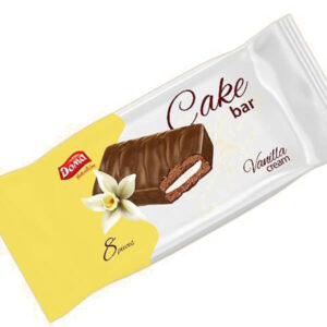DOMA CAKE BAR 8X32GR ΜΠΑΡΑ ΚΕΙΚ ΣΟΚΟΛΑΤΑΣ,ΓΕΜΙΣΗ ΒΑΝΙΛΙΑ ΜΕ ΕΠΙΚΑΛΥΨΗ ΣΟΚΟΛ *