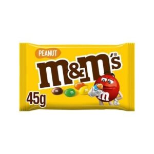 M&M'S PEANUT ΟΛΟΚΛΗΡΟ ΦΥΣΤΙΚΙ 45G *