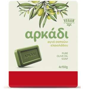 ΑΡΚΑΔΙ ΑΓΝΟ ΣΑΠΟΥΝΙ ΕΛΑΙΟΛΑΔΟΥ 4Χ150GR *