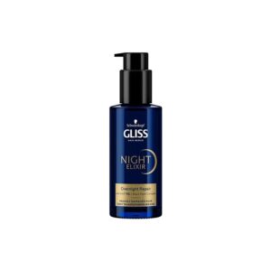 Schwarzkopf Gliss Night Elixir Over Night Moisture Lotion Μαλλιών για Θρέψη 100ml