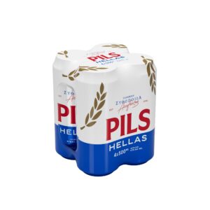 PILLS HELLAS ΜΠΥΡΑ ΚΟΥΤΙ 4X500ML *