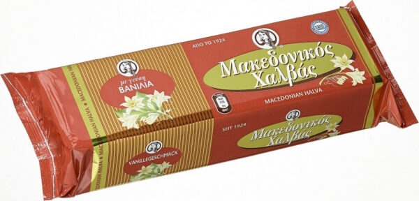 ΜΑΚΕΔΟΝΙΚΟΣ ΧΑΛΒΑΣ 2,5kg ΒΑΝΙΛΙΑ * - Image 1