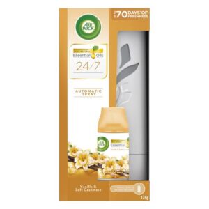 AIR WICK 250ml ΣΥΣΚΕΥΗ ΑΣΠΡΗ + VANILLA&SANDALWOOD *