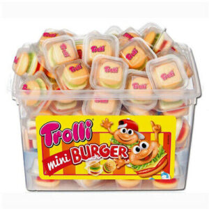 TROLLI MINI BURGER MINI ΖΑΧΑΡΩΤΟ 60TMX *
