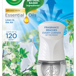 AIR WICK ΣΥΣΚΕΥΗ ΜΙΚΡΗ + 19ml ELECTRIC REFILL LINEN IN THE AIR *