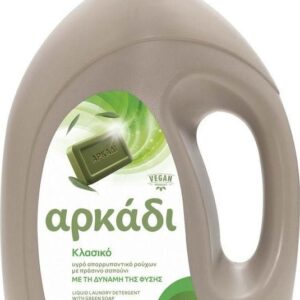 ΑΡΚΑΔΙ ΥΓΡΟ ΠΛΥΝΤΗΡΙΟΥ  1,45lt, 32μεζ. ΚΛΑΣΙΚΟ ΜΕ ΠΡΑΣΙΝΟ ΣΑΠΟΥΝΙ *
