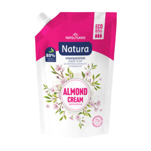ΠΑΠΟΥΤΣΑΝΗΣ ΚΡΕΜΟΣΑΠΟΥΝΟ REFILL 750ml ALMOND CREAM *