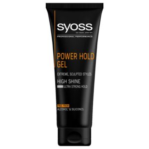SYOSS ΖΕΛΕ ΜΑΛΛΙΩΝ 250ml POWER HOLD HIGH SHINE (ALCOHOL&SILICONES FREE) *