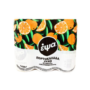ΕΨΑ (6ΑΔΕΣ ΚΟΥΤΑΚΙ) ΠΟΡΤΟΚΑΛΑΔΑ ZERO 330ml *