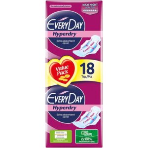 EVERYDAY ΔΙΠΛΗ HYPERDRY MAXI NIGHT 18TEM *