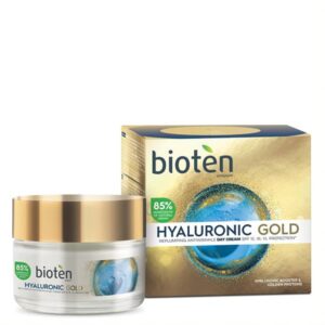 BIOTEN ΚΡΕΜΑ ΠΡΟΣΩΠΟΥ 50ML HYALORONIC GOLD SPF10 ΗΜΕΡΑΣ *