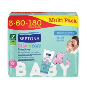 SEPTONA ΜΩΡΟΜΑΝΤΗΛΑ CALM&CARE SENSITIVE 3Χ60TEM *