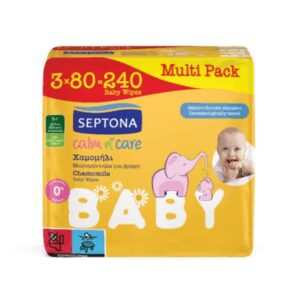 SEPTONA ΜΩΡΟΜΑΝΤΗΛΑ CALM&CARE KIDS ΜΕ ΠΑΝΘΕΝΟΛΗ 2Χ60TEM *