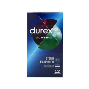 DUREX 12τεμ CLASSIC (ΣΤΕΝΗ ΕΦΑΡΜΟΓΗ) *