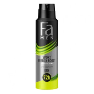 FA BODY SPRAY MEN 150ml SPORT ENERGY BOOST DRY 72H *
