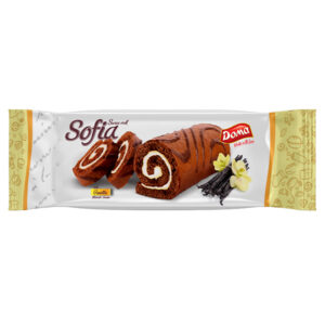DOMA SOFIA SWISS ROLL 200GR ΚΕΙΚ ΣΟΚΟΛΑΤΑ ΜΕ ΓΕΜΙΣΗ ΒΑΝΙΛΙΑ *