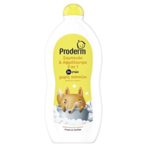 PRODERM ΣΑΜΠΟΥΑΝ & ΑΦΡΟΛΟΥΤΡΟ 3+ ΕΤΩΝ 700ml *