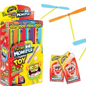 JOHNY BEE FLYING MONSTER 2POPPING+ΠΑΙΧΝΙΔΙ DISPLAY 28ΤΕΜ *