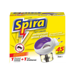 SPIRA ΗΛΕΚΤΡΙΚΗ ΣΥΣΚΕΥΗ ΓΙΑ ΤΑ ΚΟΥΝΟΥΠΙΑ + ΥΓΡΟ 45 NYXTEΣ *