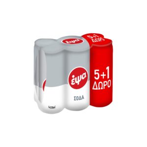 ΕΨΑ (6ΑΔΕΣ) ΣΟΔΑ 330ml ΜΠΟΥΚΑΛΙ ΠΛΑΣΤΙΚΟ *