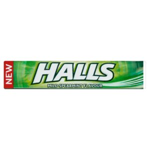 HALLS (GR) ΜΑΣΟΥΡΙ MILD SPEARMINT SUGAR FREE(20*32gr) *